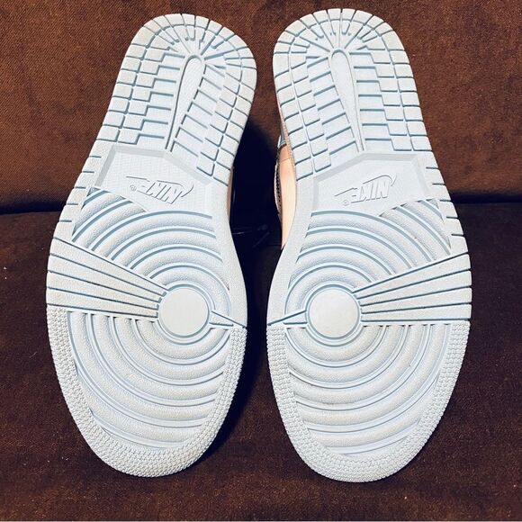 Nike Air Jordan 1 Retro High OC Blue Chill Patent Navy Women's 8.5 US 40 EUR UNC - Picture 10 of 12